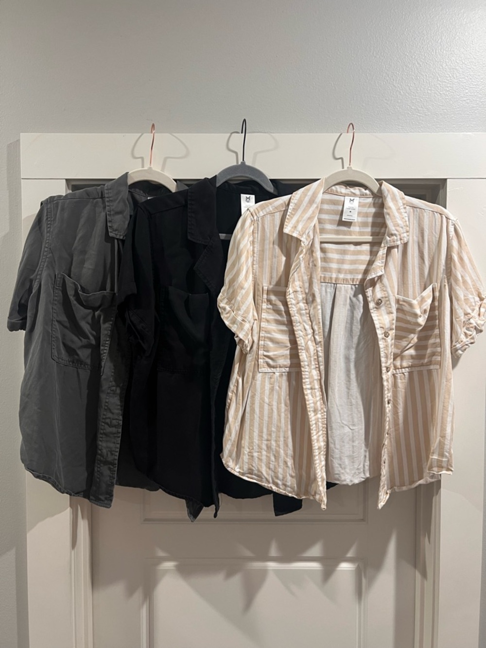 Women’s Button-Down Pocket Shirts - BUNDLE